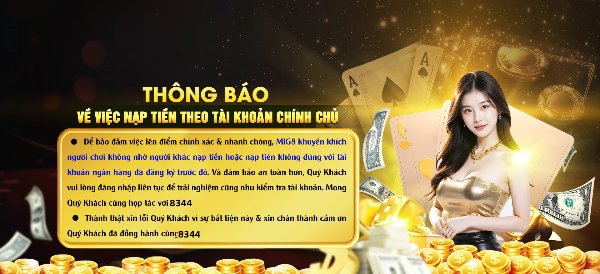 Hình ảnh quảng cáo của 6789 hiển thị nền tảng và các lợi ích